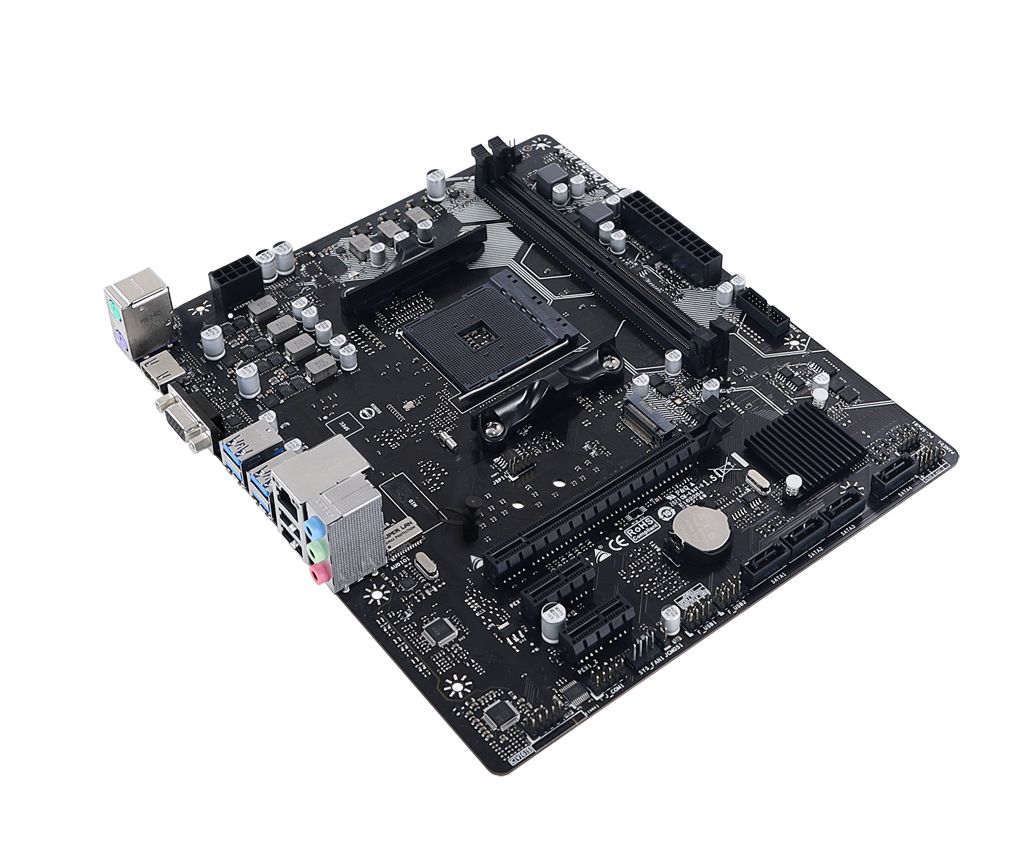 A520MH 3.0 - Placa base Biostar A520MH 3.0:(AM4) 2DDR4 4SATA3 M.2 PCIe USB 2.0 USB-A 3.0 HDMI VGA RJ45 PS/2 HDCP mATX Gigabit Ethernet