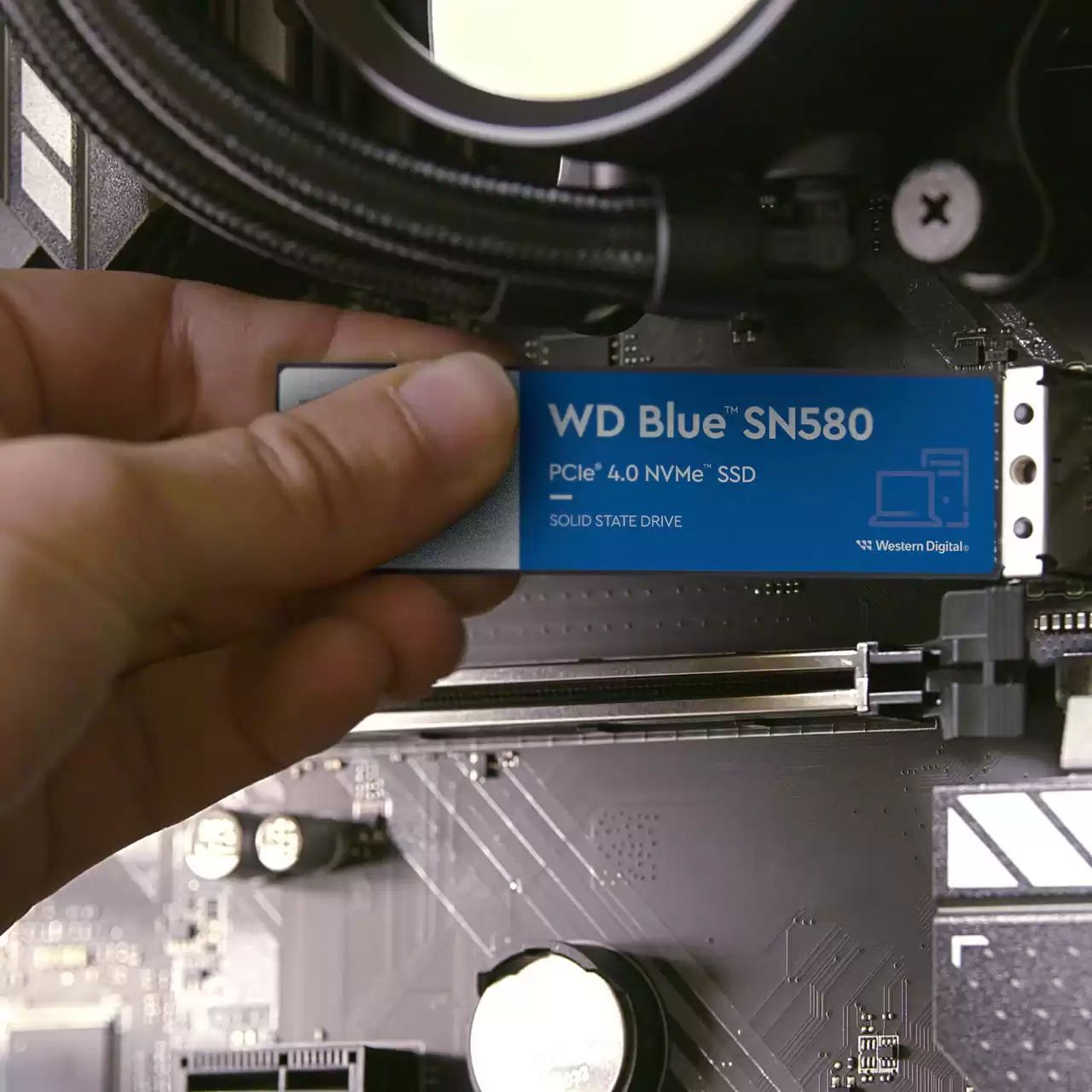 WDS200T3B0E - Disco Western Digital SSD Blue SN580 M.2 M2280 NVMe 2Tb TLC PCIe 4.0 Lectura 4150 Mb/s Escritura 4150 Mb/s PC/Notebook (WDS200T3B0E)