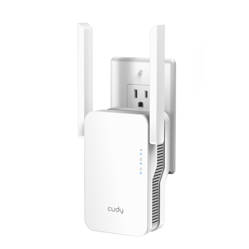 RE1800 - Mesh CUDY AX1800 WiFi 6 DualBand 1xRJ45 2 Antenas Externas 5dBi Blanco (RE1800)