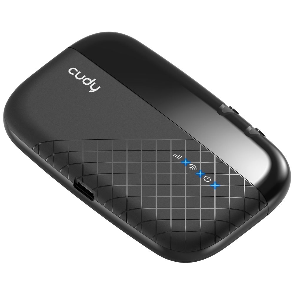 MF4 - Router Porttil CUDY WiFi 4 USB 2.0 4G LTE Antena Interna Negro (MF4)