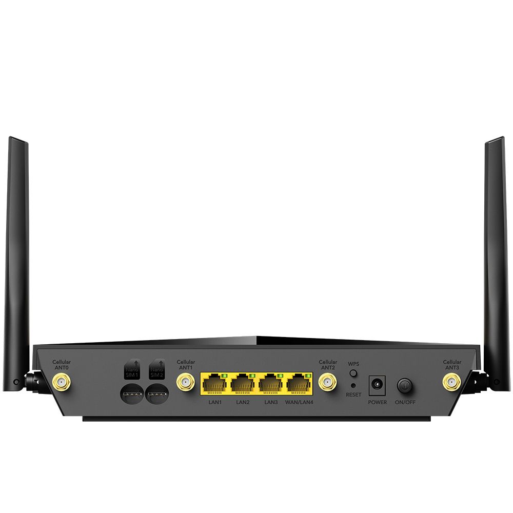 P5_EU - Router CUDY AX3000 WiFi 6 DualBand 4xRJ45 Ethernet LAN/WAN 5G Negro (P5)