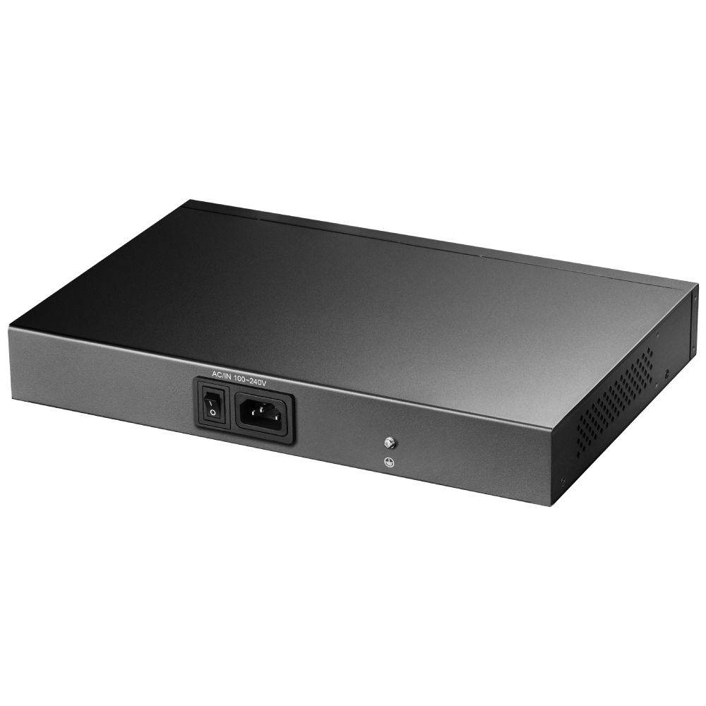 GS1024 - Switch CUDY 24xRJ45 GbE Rack Negro (GS1024)