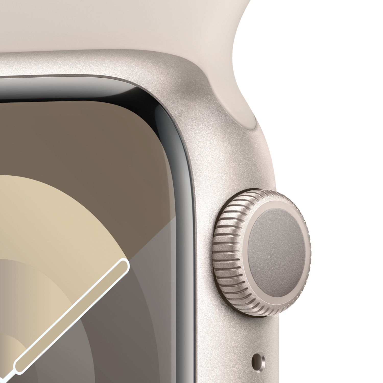 MR8T3QL/A - Apple Watch S9 GPS 41mm Tctil Digital NFC WiFi 4 Bluetooth 5.3 Caja Aluminio Beige Correa S/M Beige IP6X watchOS 10 (MR8T3QL/A)