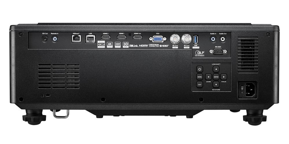 ZU725T - Proyector Optoma Lser 16:10 DLP WUXGA 7800L 1.6x 3D 3xHDMI 1xVGA 1xUSB-A 1xRJ45 1xRS232 Mando a Distancia Negro (ZU725T)