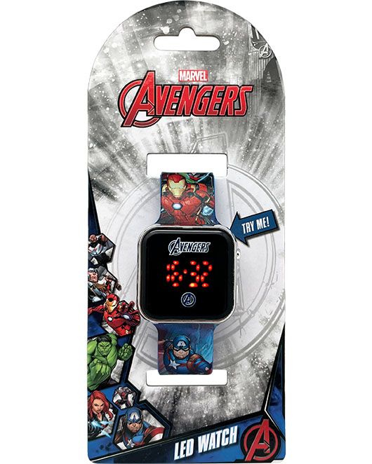 KIDVG4706 - Reloj LED Avengers (KIDVG4706)