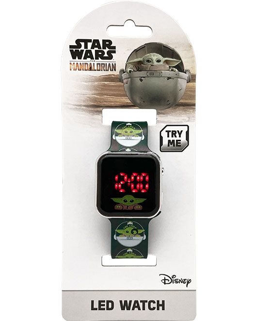 KIDNL4034 - Reloj LED Yoda Mandalorian Star Wars (KIDNL4034)