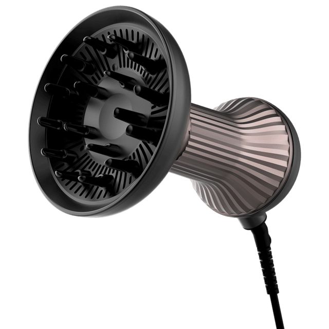 04408 - Secador de Pelo CECOTEC Bamba IoniCare MagiCurls 800W 3 Temperaturas 2 Velocidades 17 Pas Tecnologa Iones (04408)