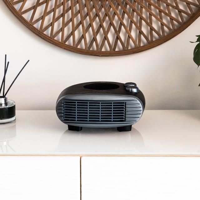 08250 - Calefactor CECOTEC ReadyWarm 2000 Max Horizon Black Termoventilador 2000W 3 Modos de Funcionamiento (08250)
