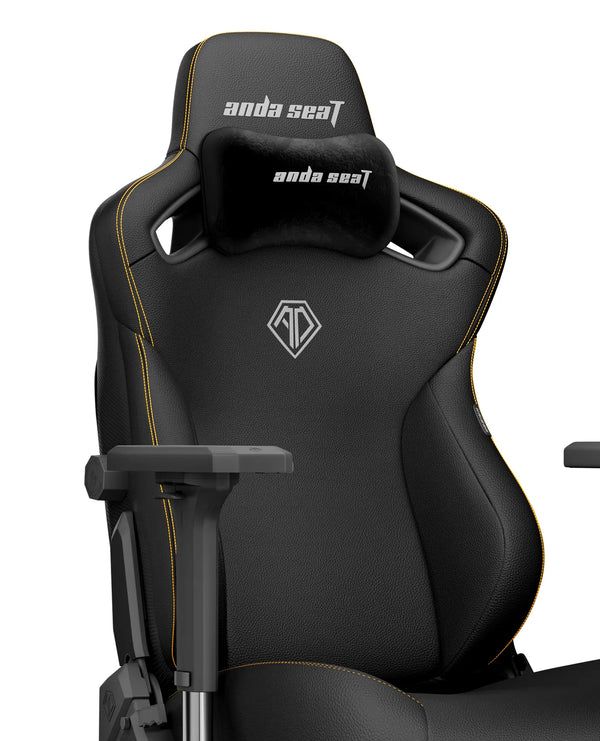 AD12YDC-XL-01-B-PVC - Silla Gaming ANDASEAT Kaiser 3 XL Negra (AD12YDC-XL-01-B-PVC)