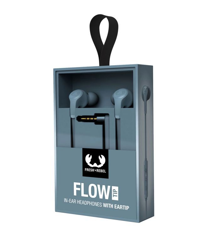 3EP1101DV - Auriculares Fresh N Rebel Flow Tip USB-C Micrfono y Mando Integrados Dive Blue (3EP1101DV)