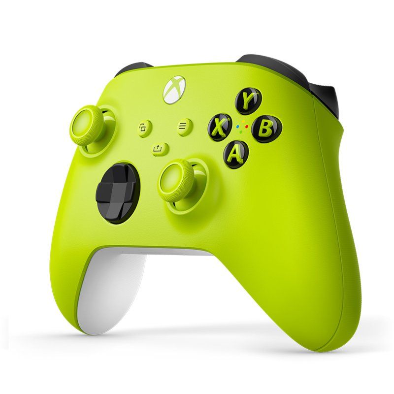 QAU-00022 - GamePad Microsoft Xbox Electric Volt Analgico/Digital Bluetooth Xbox/Xbox One/Xbox S Amarillo (QAU-00022)