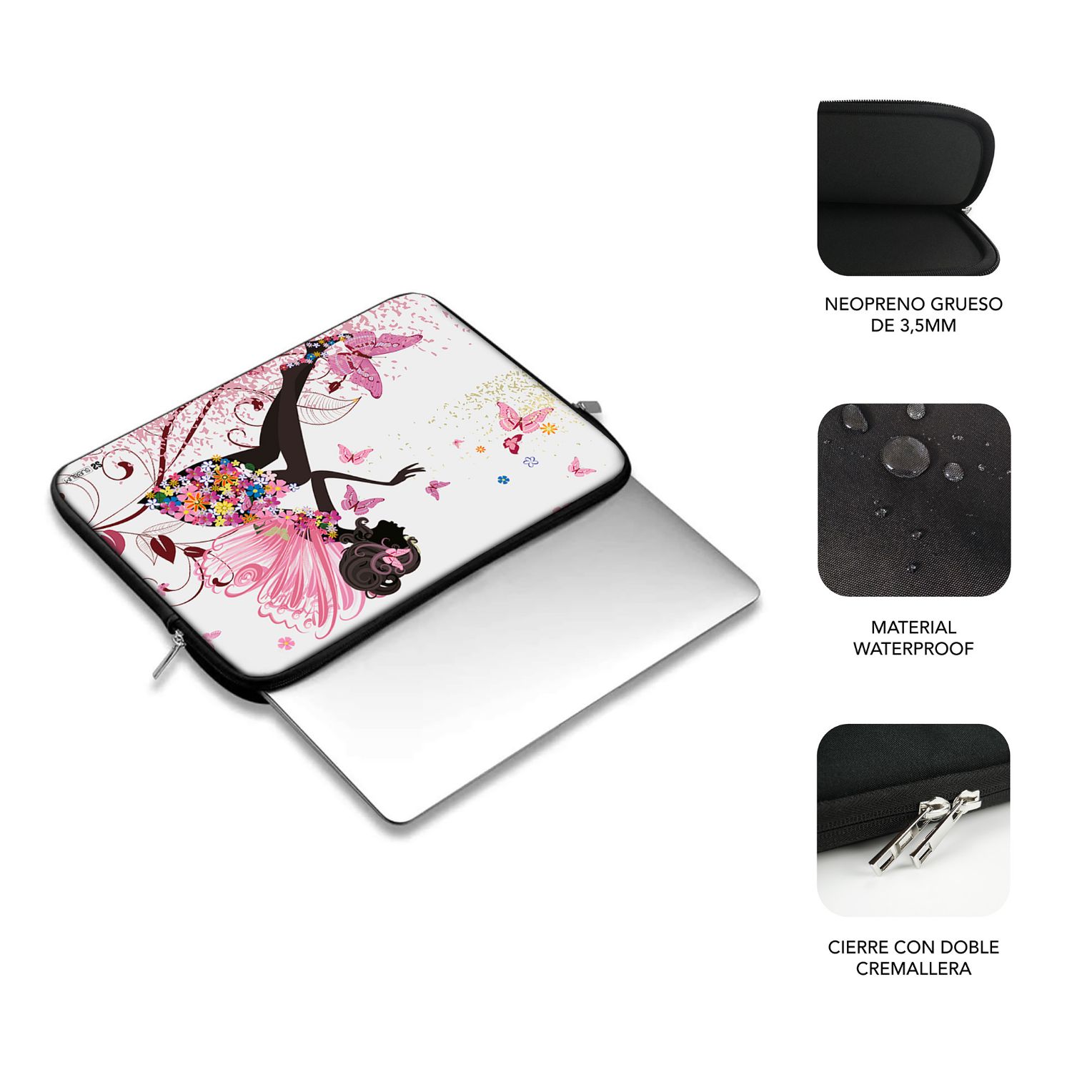 SUBLS-SKIN152 - Funda SUBBLIM Trendy Neo Hada 15.6
