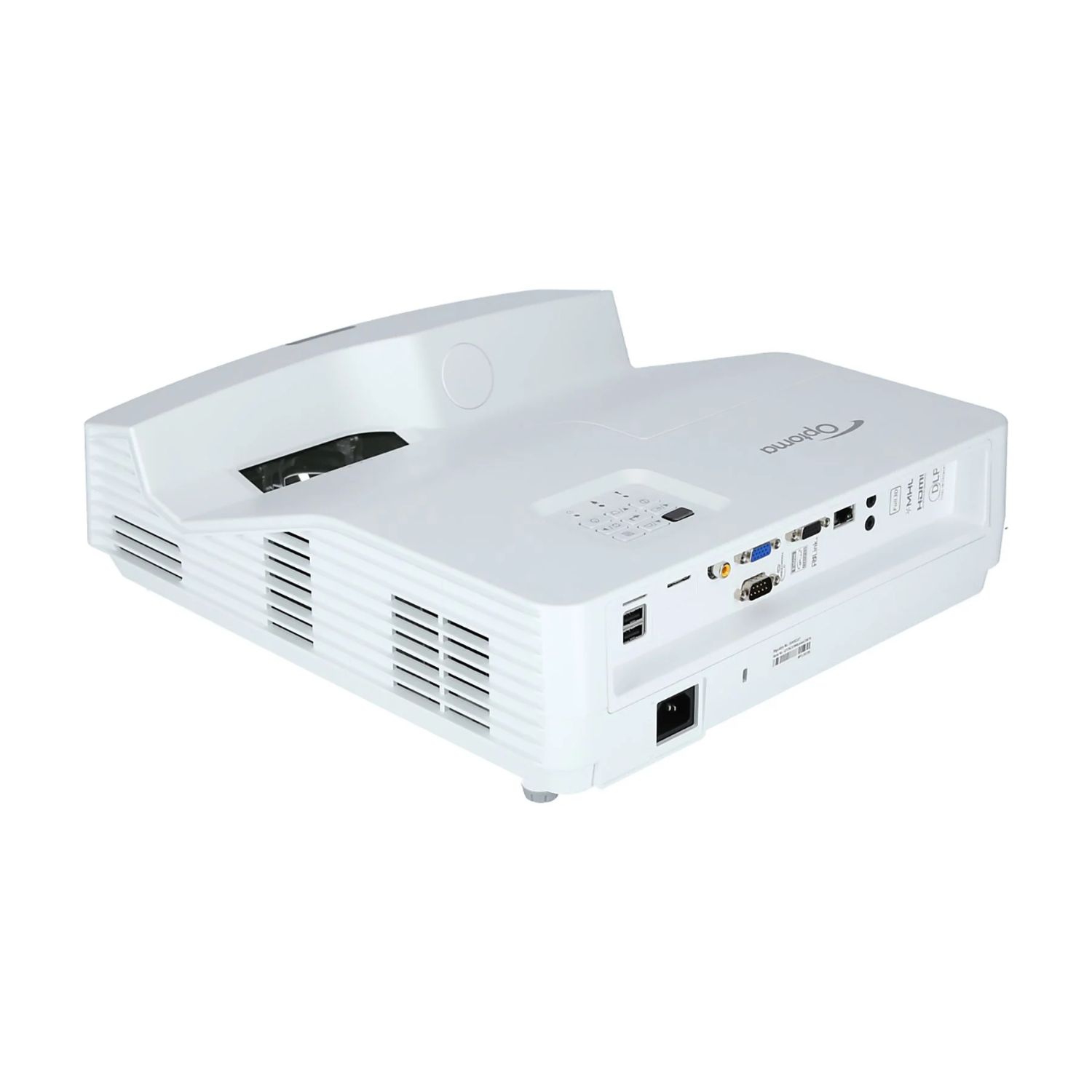 E1P1A1FWE1Z2 - Proyector Optoma W340UST Alcance Ultracorto 16:10 DLP WXGA 4000L 3D 1xVGA 2xHDMI 1xRJ45 RS-232 Blanco (E1P1A1FWE1Z2)