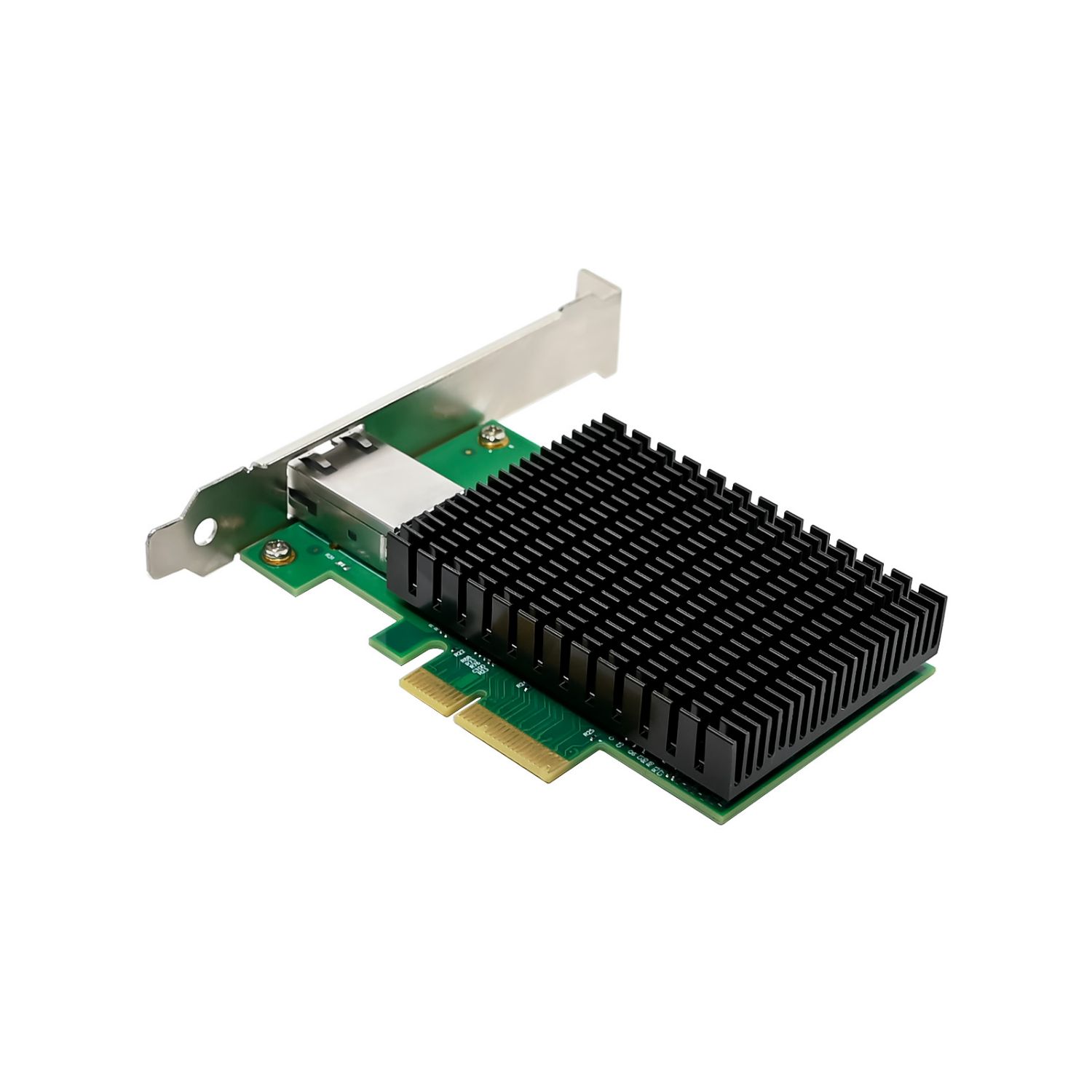 GNC-0210 - Tarjeta de Red LevelOne 10Gigabit 4xPCIe 1xRJ45 Ethernet LAN PC/Servidor Verde (GNC-0210)