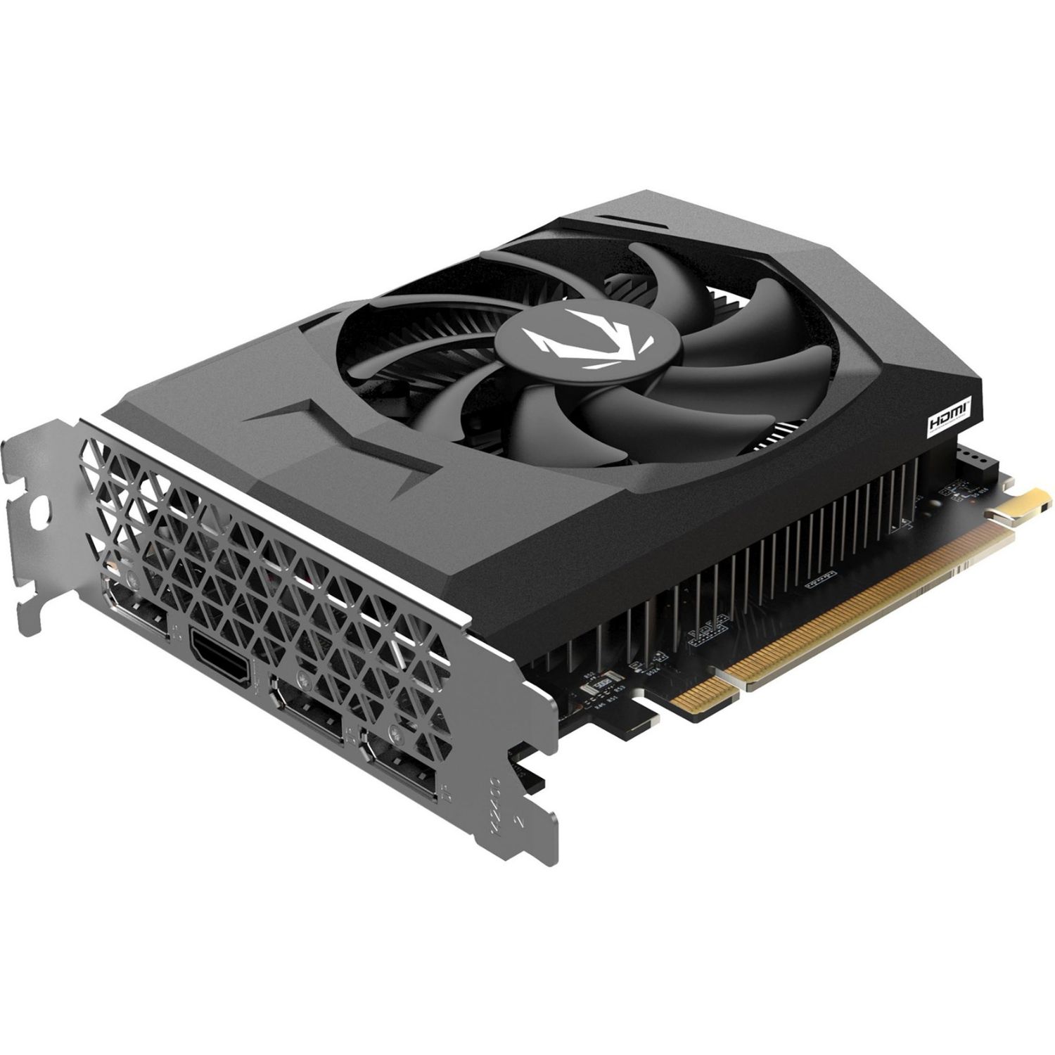 ZT-A30510G-10L 4 - Zotac Nvidia GeForce TX 3050 Solo 6Gb GDDR6 3xDP 1.4a 1xHDMI 2.1 PCIe 4.0 HDCP 2.3 OpenGL 4.6 (ZT-A30510G-10L 4)