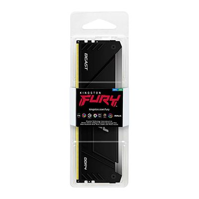 KF426C16BB2A/32 - Mdulo Kingston Fury Beast RGB DDR4 32Gb 2666Mhz CL16 (KF426C16BB2A/32)