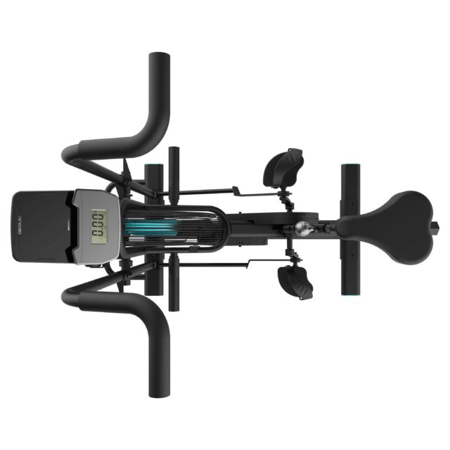 07230 - Bicicleta Esttica CECOTEC Drumfit CrossFit 3000 Eolo. Ventilador 62 cm de dimetro. Silln ajustable horizontal y verticalmente. Pantalla LCD. Soporte para dispositivos. Calapis. Manillar acolchado. Pedaleo bidireccional. (07230)