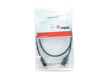 EQ119256 - Cable EQUIP DP/M a DP/M 10m Negro (EQ119256)