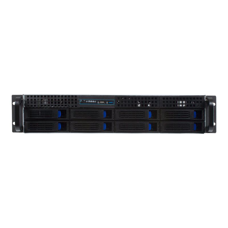 UK80.20.08 - Servidor Rack UNYKA HSW4208 G3 12Gb 2xUSB 3.0 Hot Swap 2U Negro/Plata (UK80.20.08)