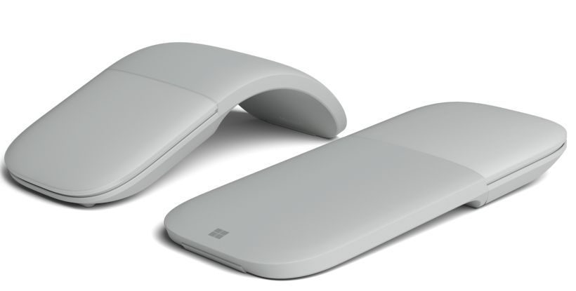 FHD-00006 - Ratn Microsoft Surface ARC ptico Ambidextro Bluetooth 4.0 10m 1000dpi 2 Botones Gris Claro (FHD-00006)