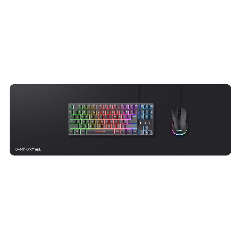 21569 - Alfombrilla Gaming Trust GXT 758 XXL 30x93cm Negra (21569)