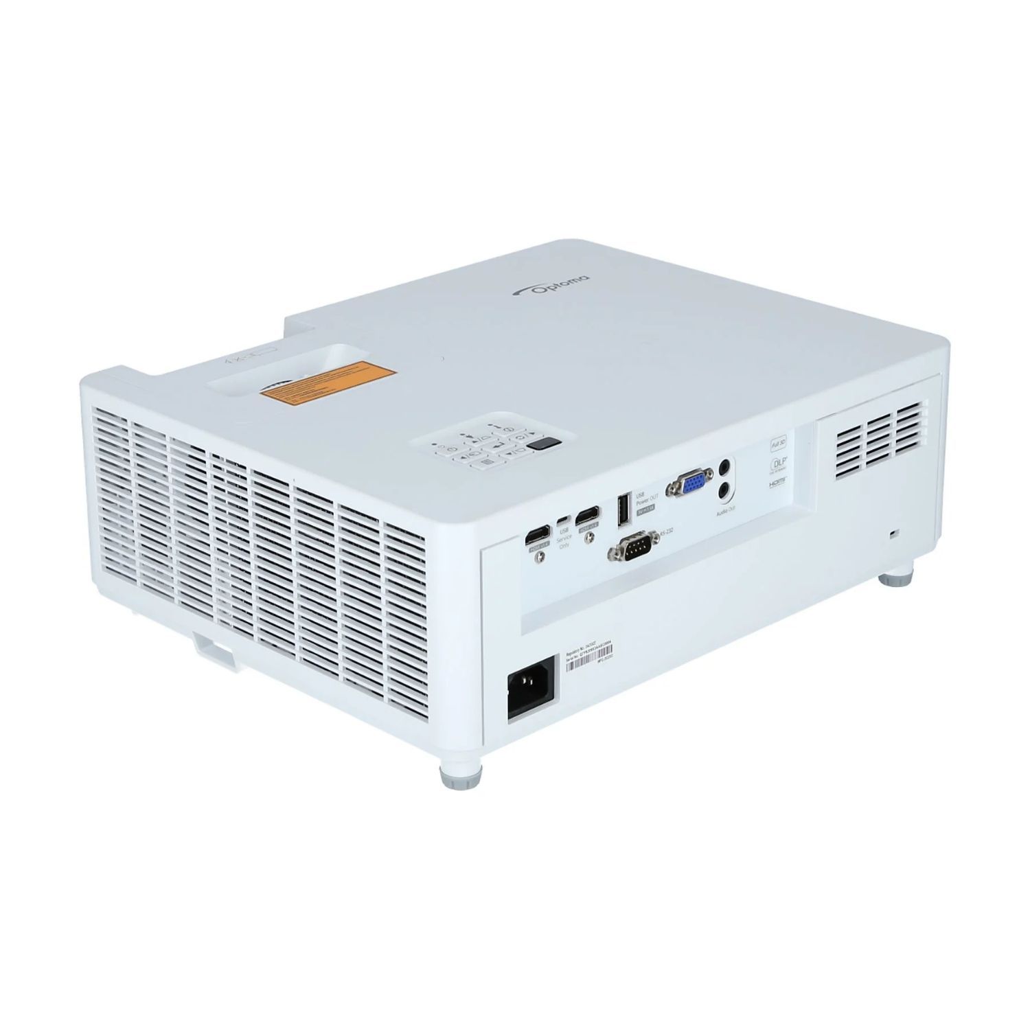 E9PD7F930EZ1 - Proyector Optoma ZX300 Lser 4:3 DLP XGA 3500L FHD 3D USB 2.0 VGA HDMI RS232 Blanco (E9PD7F930EZ1)