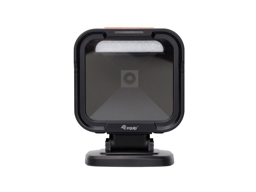 351028 - Escáner EQUIP de Código de Barras LED 1D/2D USB 1.8m Negro (351028)