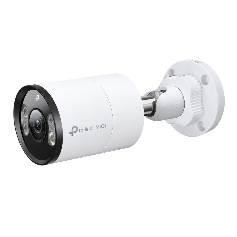 VIGI C355(4mm) - Cmara IP TP-Link 5Mp H.265+ Sensor CMOS Altavoces/Micrfono Incorporados IP67 PoE 1xRJ45 Ethernet Visin Nocturna 30m LED IR/Blanca Exterior Pared Blanca (VIGI C355 4mm)