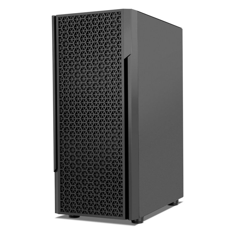 NXINFTYBETA - Caja Gaming NOX Infinity Beta Ventana Lateral de Cristal Templado Frontal Mesh 2xUSB 2.0 1xUSB-A 3.0 ATX mATX ITX Negra (NXINFTYBETA)