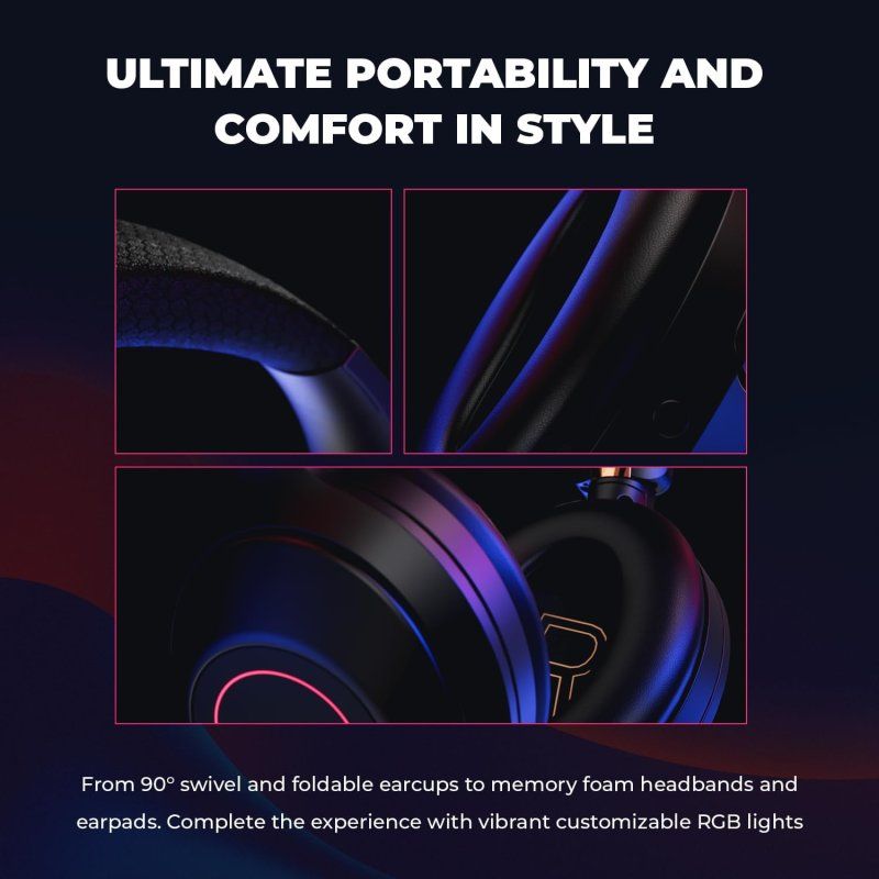 51EF1040AA000 - Auriculares Creative Zen Hybrid Pro Binaurales Micrfono Integrado USB-C Bluetooth 5.3 Cable 0.8m Negros (51EF1040AA000)