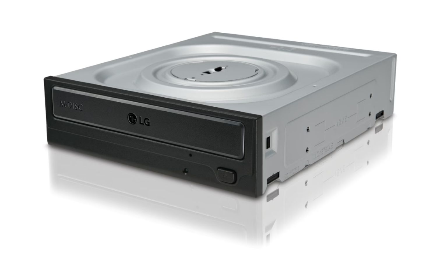 OUT8980 - Lector DVD LG DVD-RW 24X sATA Bulk Negro (GH24NSC0) (OUT8980). Buen estado. Marcas de uso. Bulk. (OUTLET)