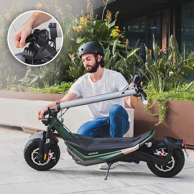 07313 - Patinete CECOTEC Bongo Serie Doble Z85, 2200W, 500 W+500 W nominal, y autonoma de 85 km. Ruedas de 10,5
