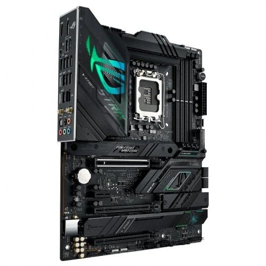 90MB1CP0-M0EAY0 - Placa base ASUS ROG STRIX Z790-F GAMING WIFI: (1700) 4DDR5 M.2 SATA3 PCIe USB 2.0 USB-A 3.0/3.1 USB-C 3.1/3.2 DP 1.4 HDMI 2.1 ATX 7.1 WiFi Bluetooth 5.3 Gigabit Ethernet 2.5