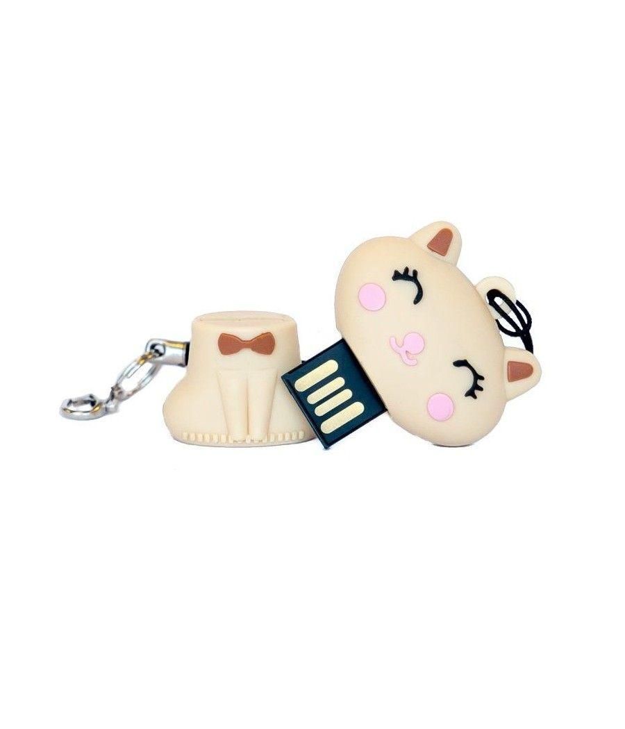 TEC5153-32 - Pendrive Tech One Tech 32Gb USB 2.0 Gato Minimi (TEC5153-32)