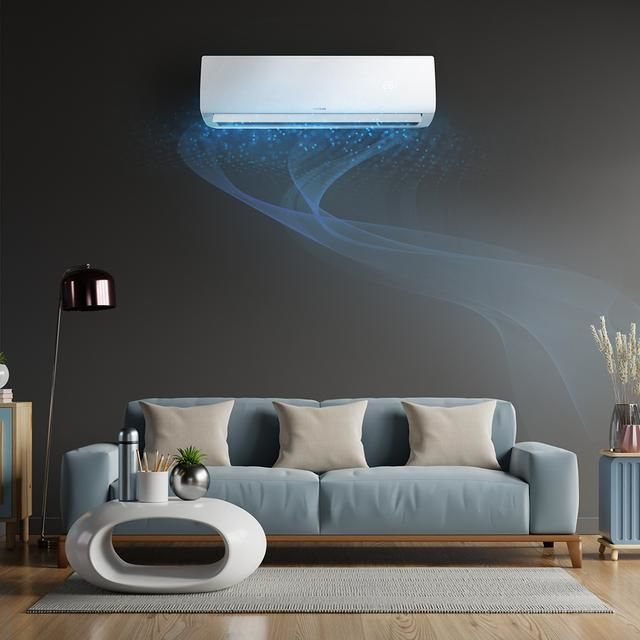 08185 - A.C. CECOTEC AirClima 12000 Smartfresh 12000 BTU Pantalla LED 5 Modos (Ventilador/Refrigeracin/Calefaccin/Deshumidificacin/Noche) Bomba de Calor WiFi Mando a Distancia Blanco (08185)