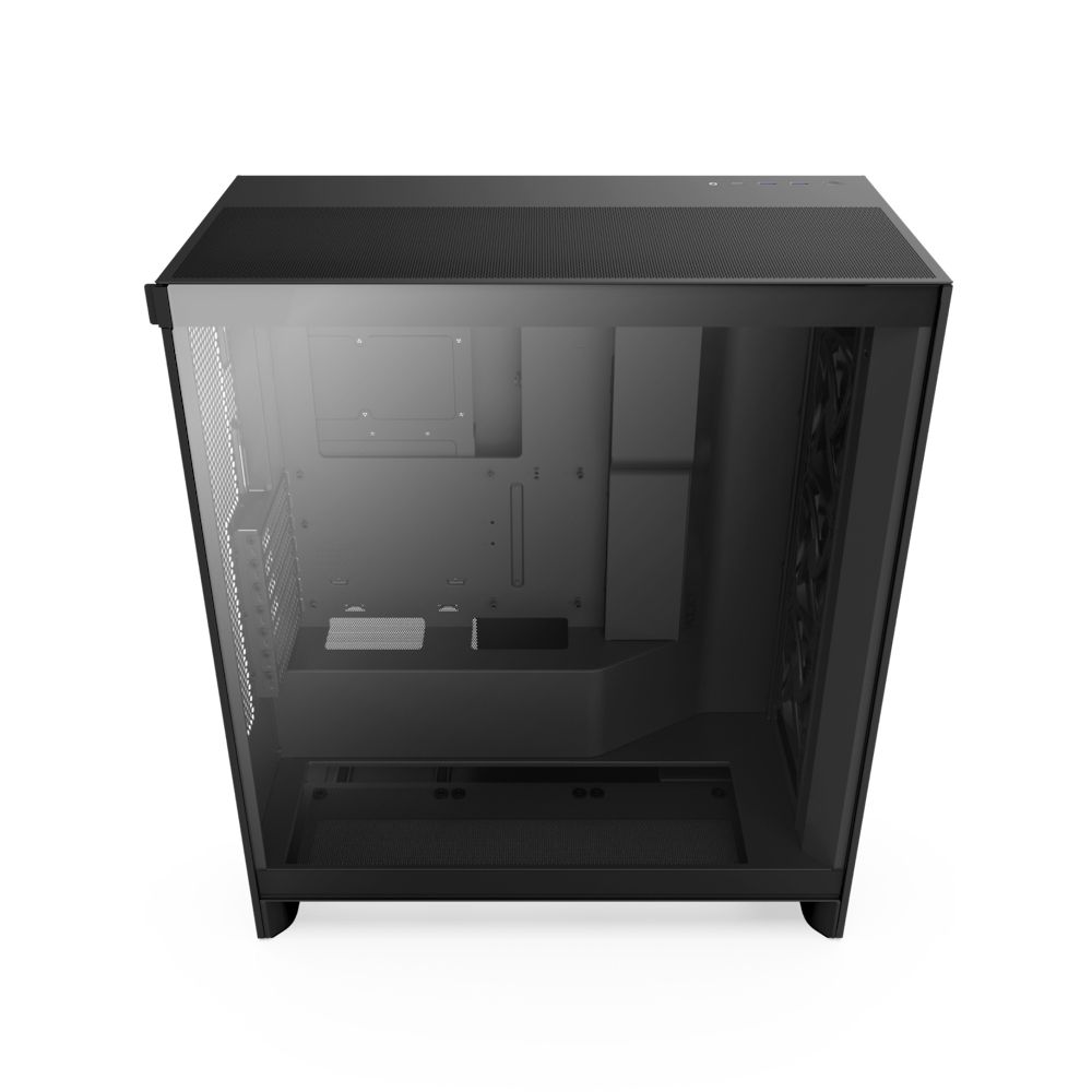 CM-H72FB-01 - Caja NZXT H7 Flow Ventana Lateral de Cristal Templado 2xUSB-A 3.0 1xUSB-C 3.1 ATX EATX mATX Mini-ITX Negra (CM-H72FB-01)