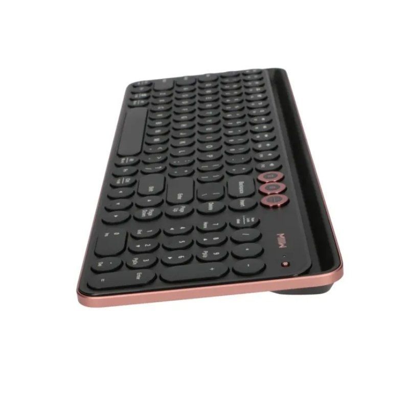 MIIIW BK - Teclado Inalmbrico XIAOMI Dual Mode 10m QWERTY WiFi 2.4GHz Bluetooth 4.0 Ingls Negro (MIIIW BK)
