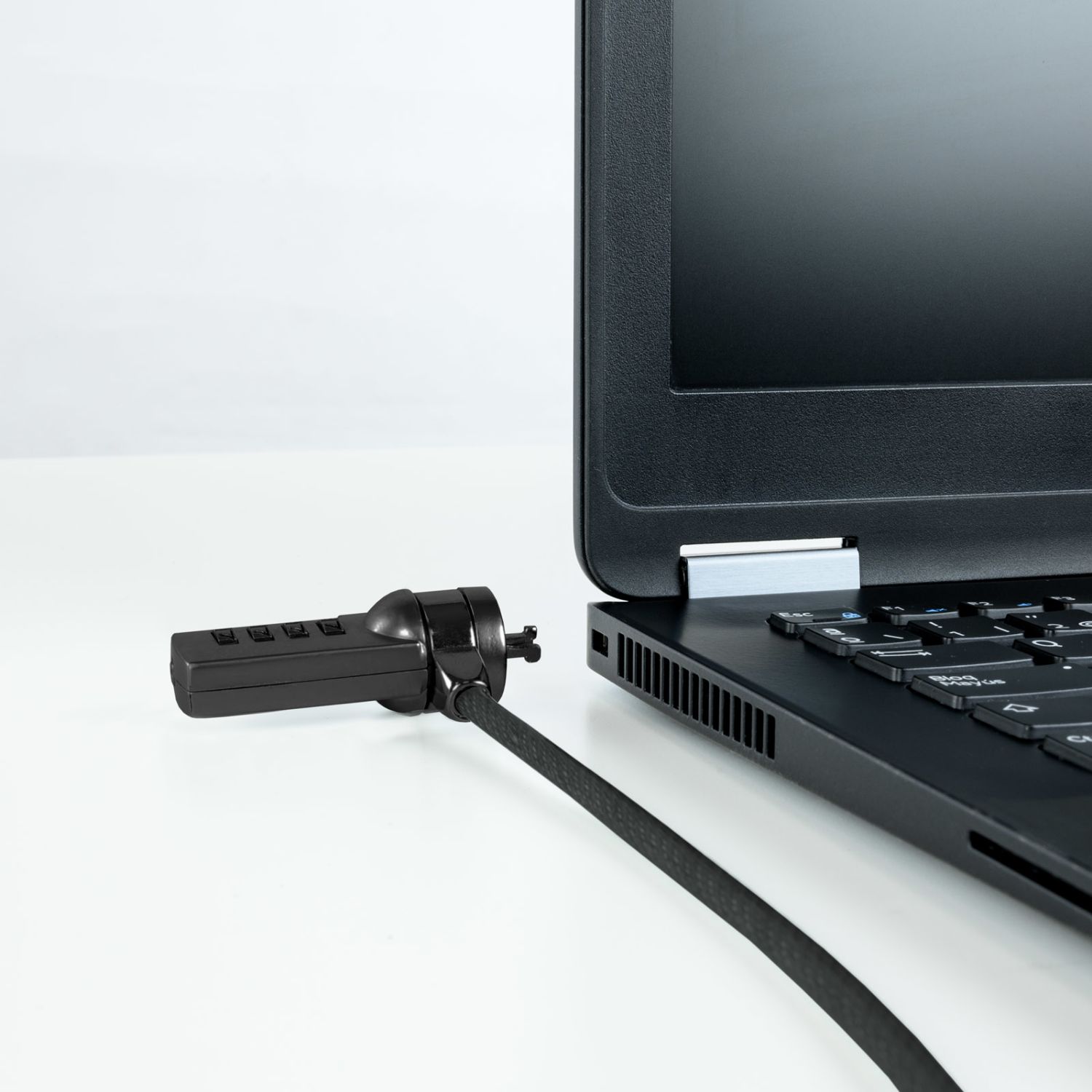 TQCLKC0015-G - Cable TooQ de Seguridad 1.5m Combinacin de 4 Dgitos Gris Oscuro (TQCLKC0015-G)