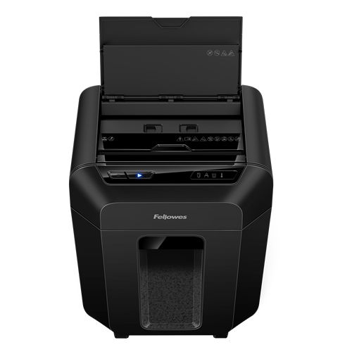 4621501 - Destructora Fellowes Automax 80M Corte en Partculas Papel/Grapas/CDs/Tarjetas/Clips 17L 7 Minutos P-4 Negra (4621501)