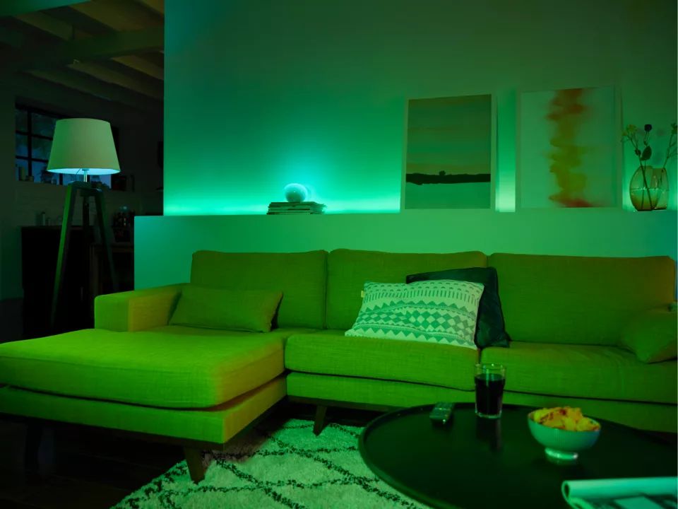 929002269101 - Tira Inteligente Philips Hue Ambiance Plus V4 LED RGB Blanco/Color 20W Bluetooth/Zigbee 2m (929002269101)