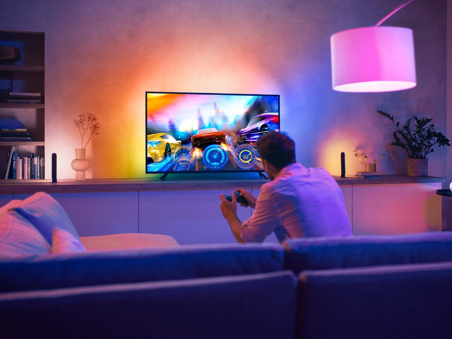 929002422801 - Tira Inteligente LED Philips Hue Blanco/Color 1100L 20W IP20 Bluetooth/Zigbee Negra (929002422801)