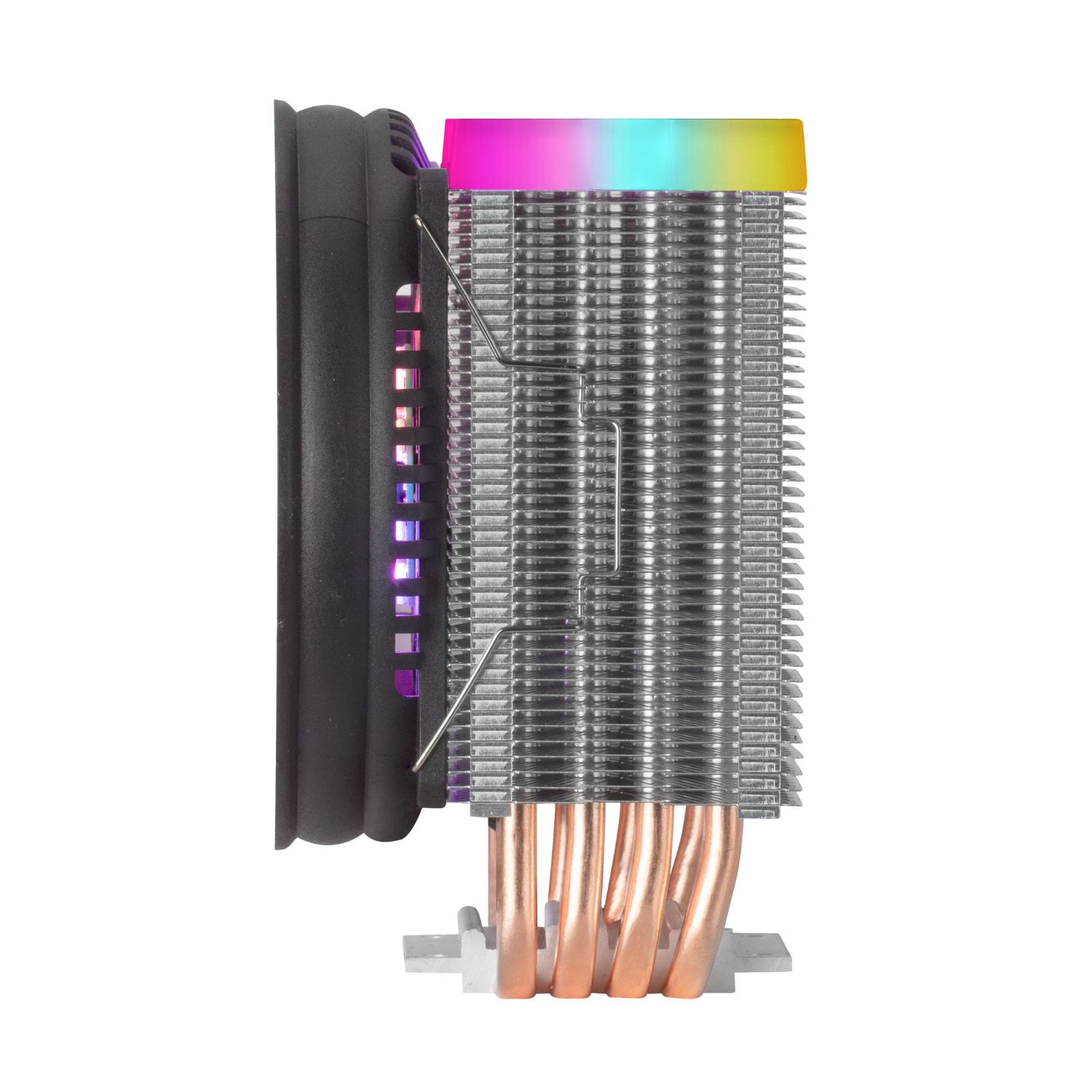 MCPU44 - Ventilador CPU Mars Gaming Multisocket Ultra Silencioso 110mm 160W Dual ARGB Negro (MCPU44)