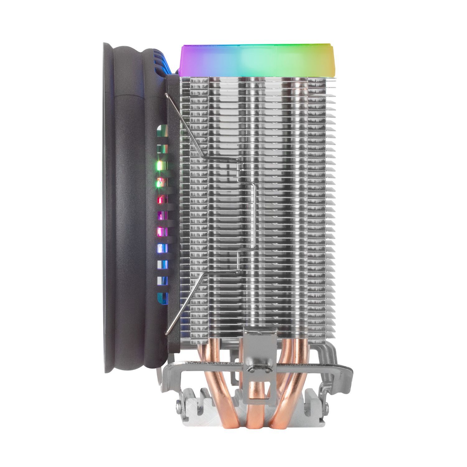 MCPU33 - Ventilador CPU Mars Gaming Multisocket Ultra Silencioso 110mm 140W Dual FRGB Negro (MCPU33)