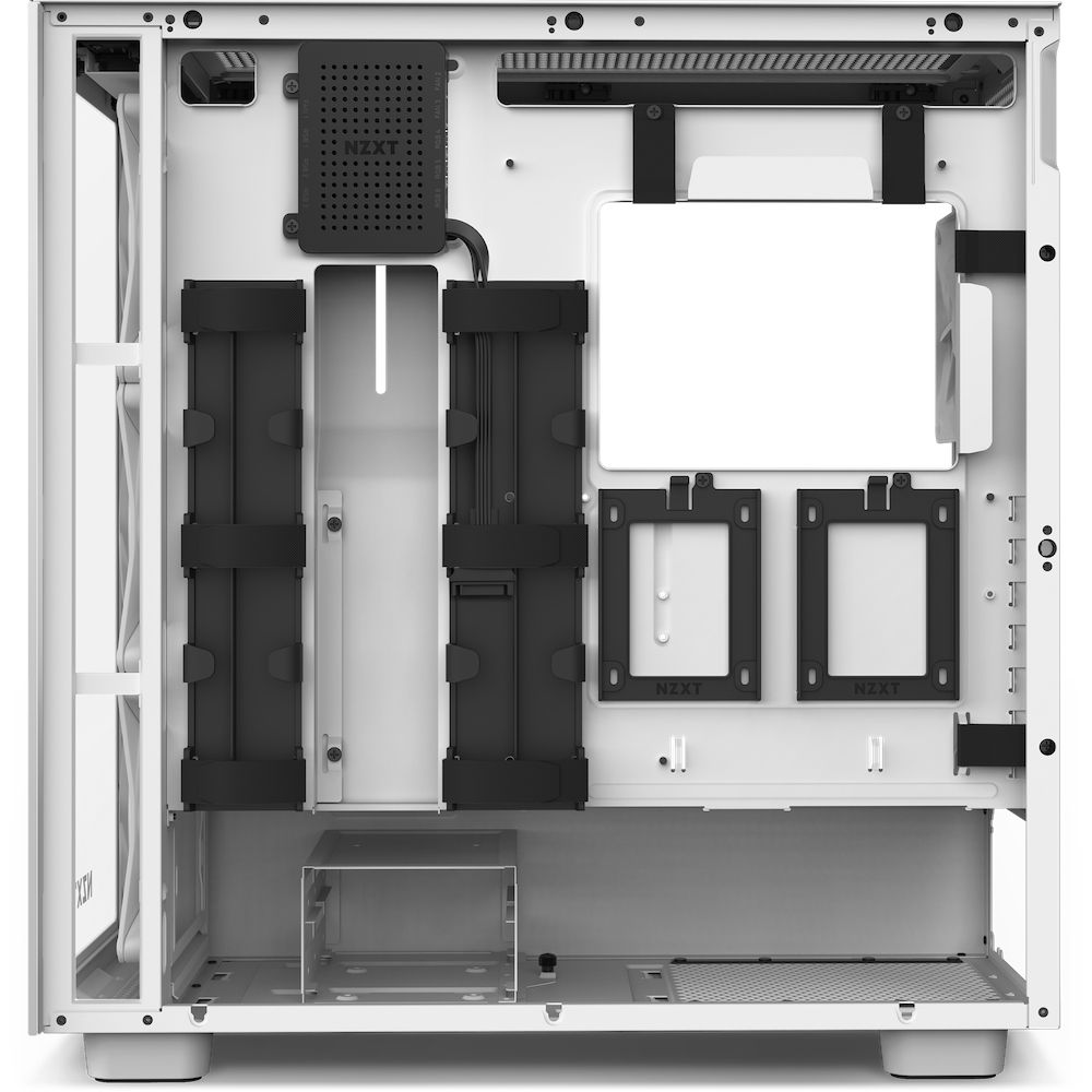 CM-H71EW-02 - Caja Gaming NZXT H7 Elite Ventana Lateral de Cristal Templado RGB 2xUSB-A 3.0 1xUSB-C 3.1 ATX mATX Mini-ITX Blanca (CM-H71EW-02)