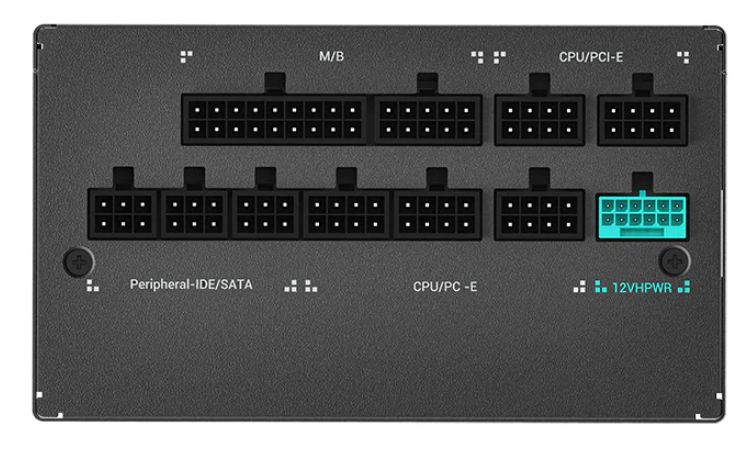 R-PX850G-FC0B-EU - Fuente DeepCool PX850G ATX 850W PFC 90% 135mm 20+4 pin ATX Molex SATA PCIe 80 Plus Gold Negra (R-PX850G-FC0B-EU)