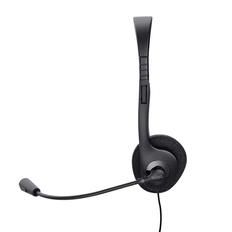 24659 - Auriculares+Micfono Trust Chat Headset Supra-Aurales Binaurales 3.5mm Cable 1.8m Negros (24659)