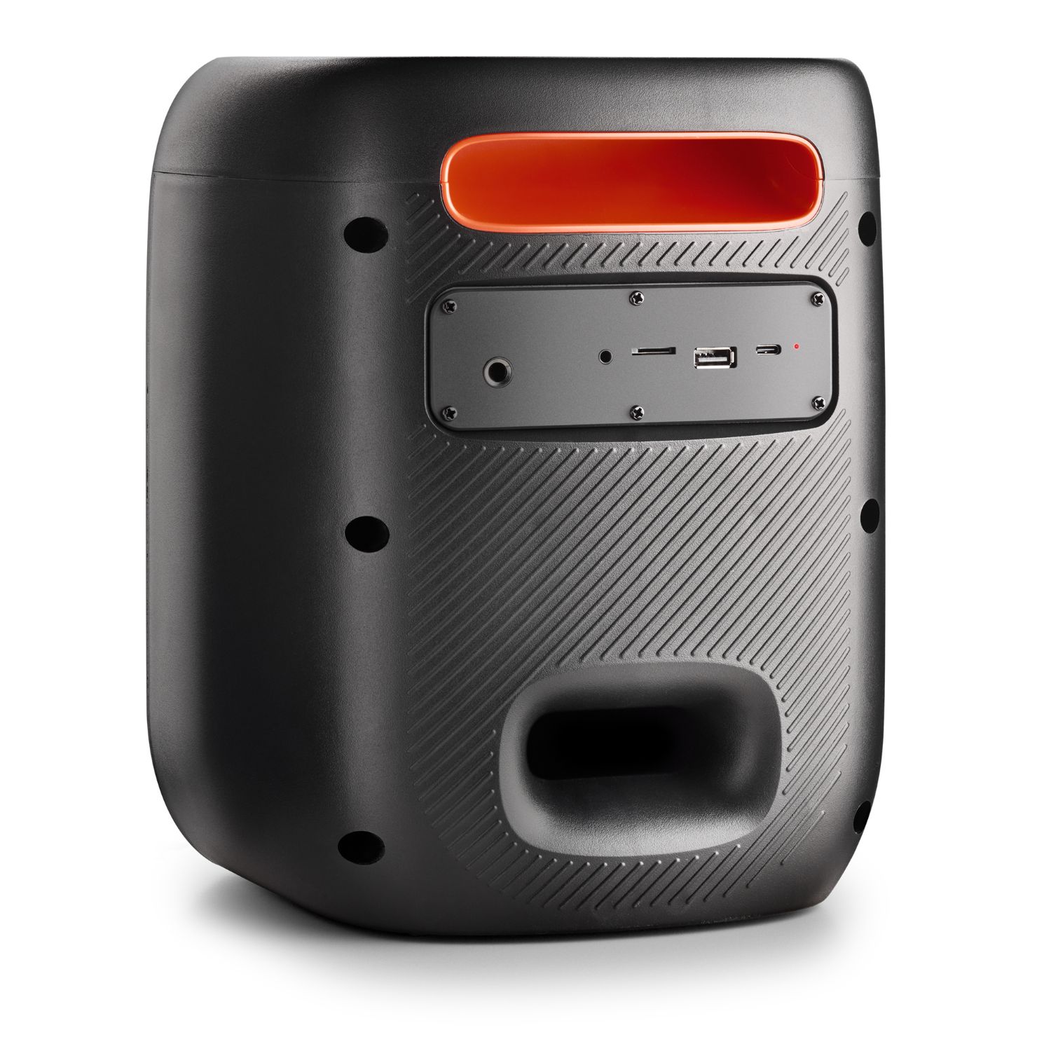 WILDSWAG - Altavoz Porttil NGS 80W LED Entrada Auxiliar Bluetooth 5.0 10m USB-A/C 3.5mm Negro (WILDSWAG)