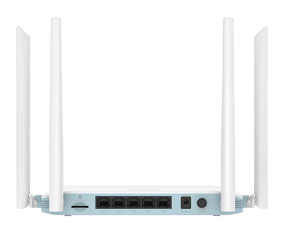 G403 - Router D-Link Eagle Pro N300 WiFi 4 2.4GHz Ethernet LAN Ethernet WAN 4 Antenas 4G LTE Negro (G403)