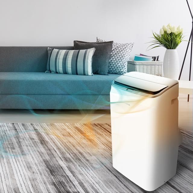 08179 - A.C. Porttil CECOTEC ForceClima Soundless Heating 14000 BTU Pantalla LED Bomba de Calor WiFi Mando a Distancia Blanco (08179)