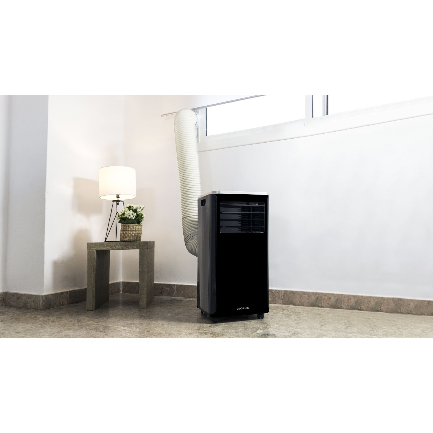 05263 - A.C. Porttil CECOTEC ForceClima 9250 SmartHeating. Potente 4 en 1, Fro y Calor, 000 BTU, 350 m/h, Pantalla Digital, Temporizador 24h (05263)